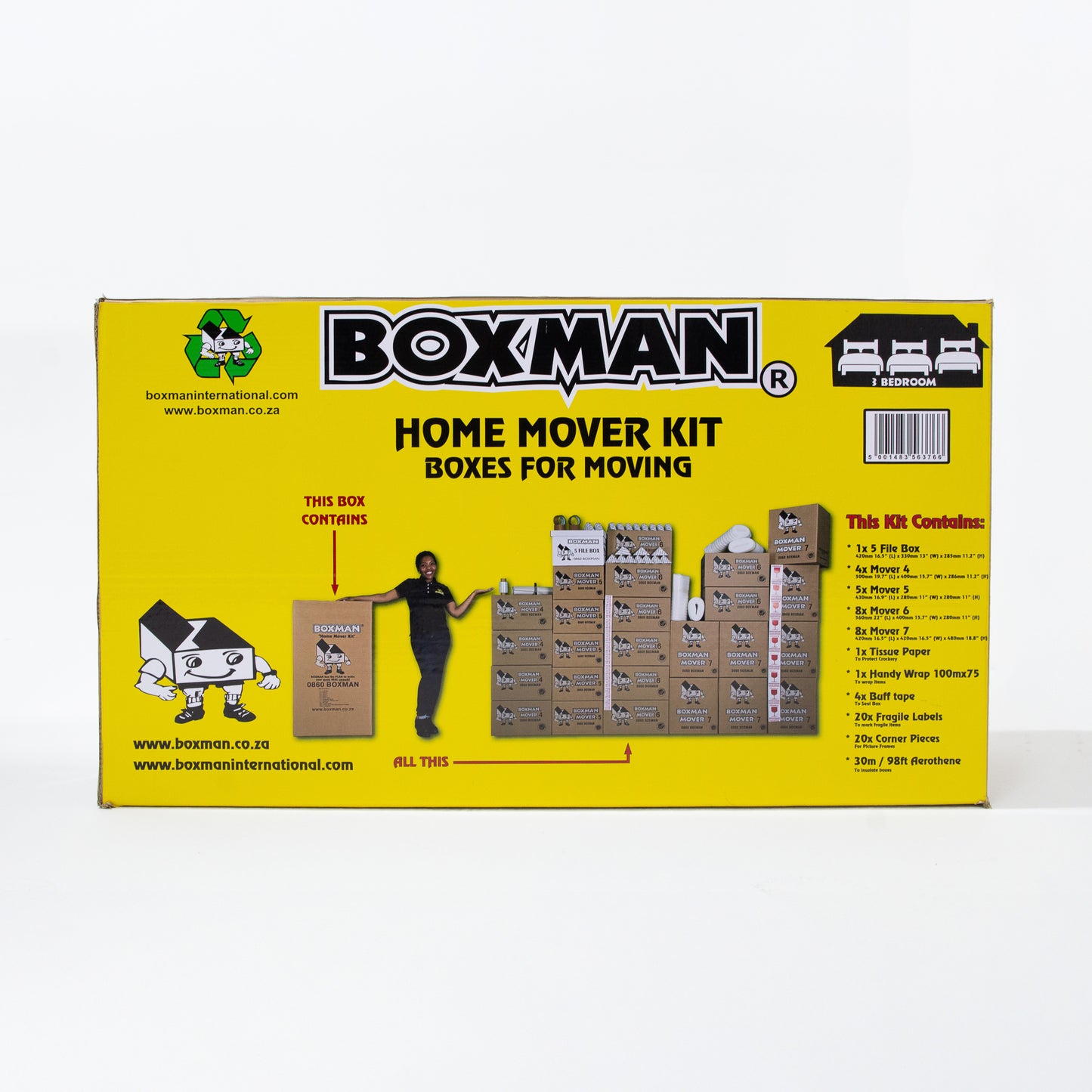 3 Bedroom Moving Box Kit