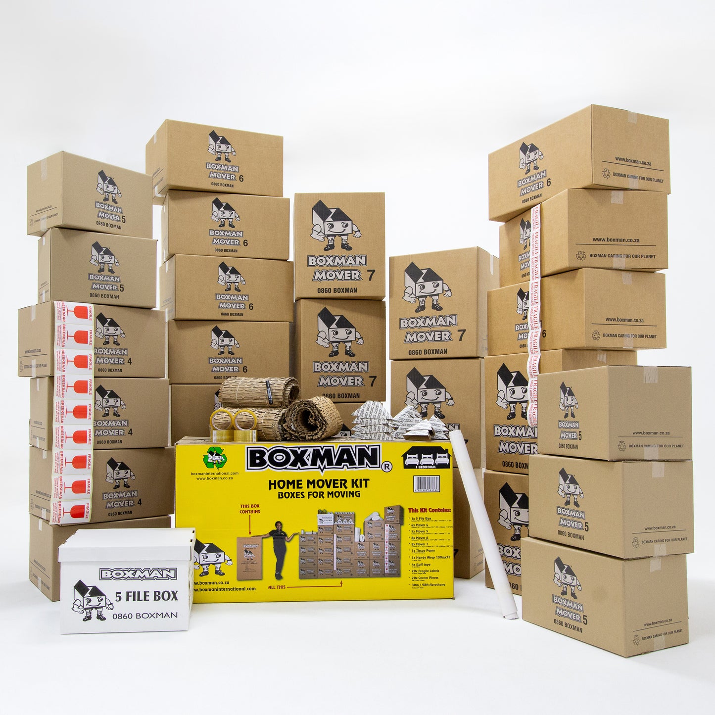 3 Bedroom Moving Box Kit